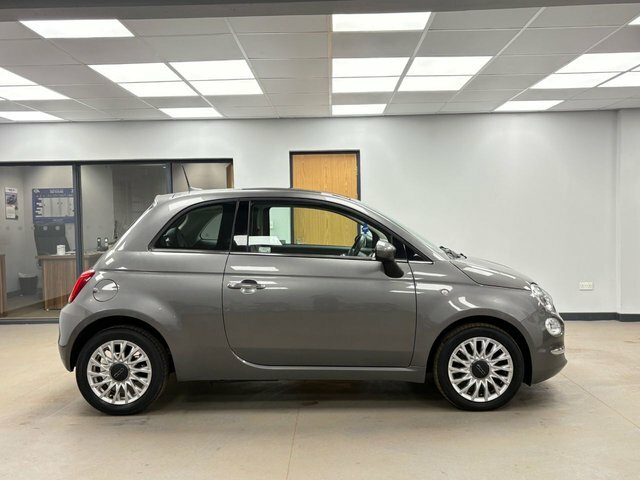 Fiat 500 1.2 Lounge Hatchback Euro 6 Ss WT17FNH Grey #3
