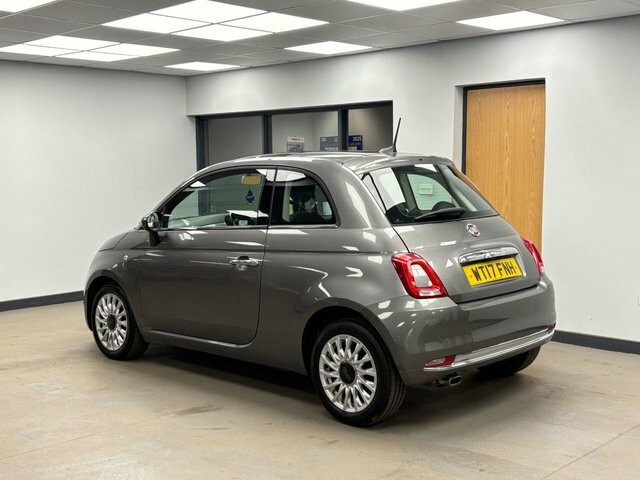 Fiat 500 1.2 Lounge Hatchback Euro 6 Ss WT17FNH Grey #6