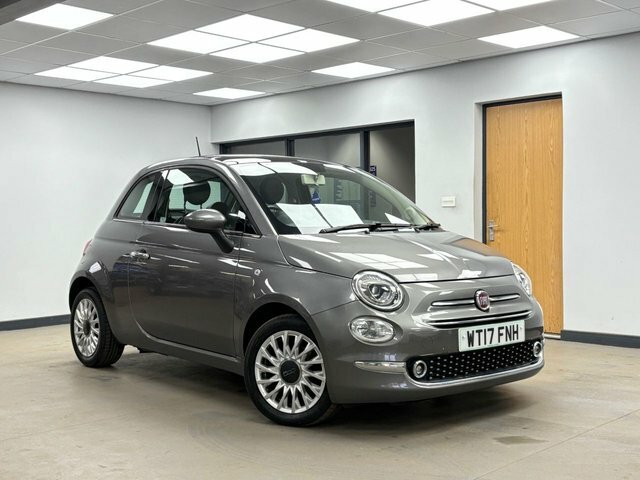 Fiat 500 1.2 Lounge Hatchback Euro 6 Ss Grey