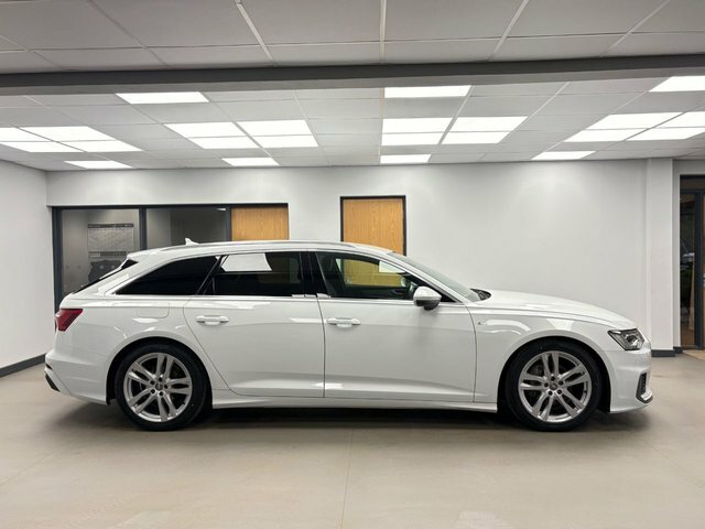 Audi A6 Avant 2.0 Tdi 40 S Line Estate S Tronic Euro White #3