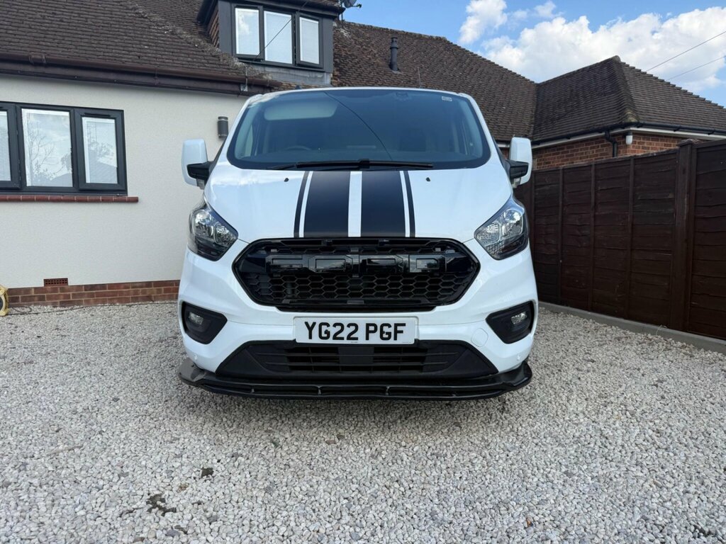 Ford Transit Custom 2.0 320 Ecoblue Leader L1 H1 Euro 6 Ss YG22PGF White #2