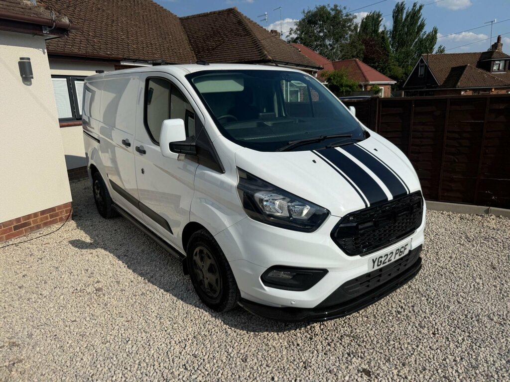 Ford Transit Custom 2.0 320 Ecoblue Leader L1 H1 Euro 6 Ss YG22PGF White #3