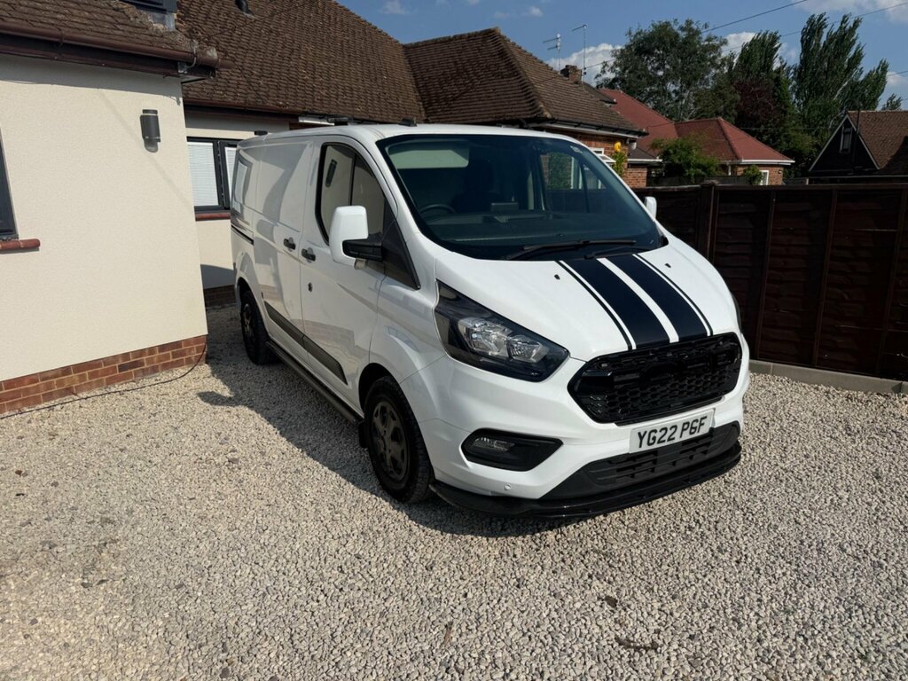 Ford Transit Custom 2.0 320 Ecoblue Leader L1 H1 Euro 6 Ss YG22PGF White #4