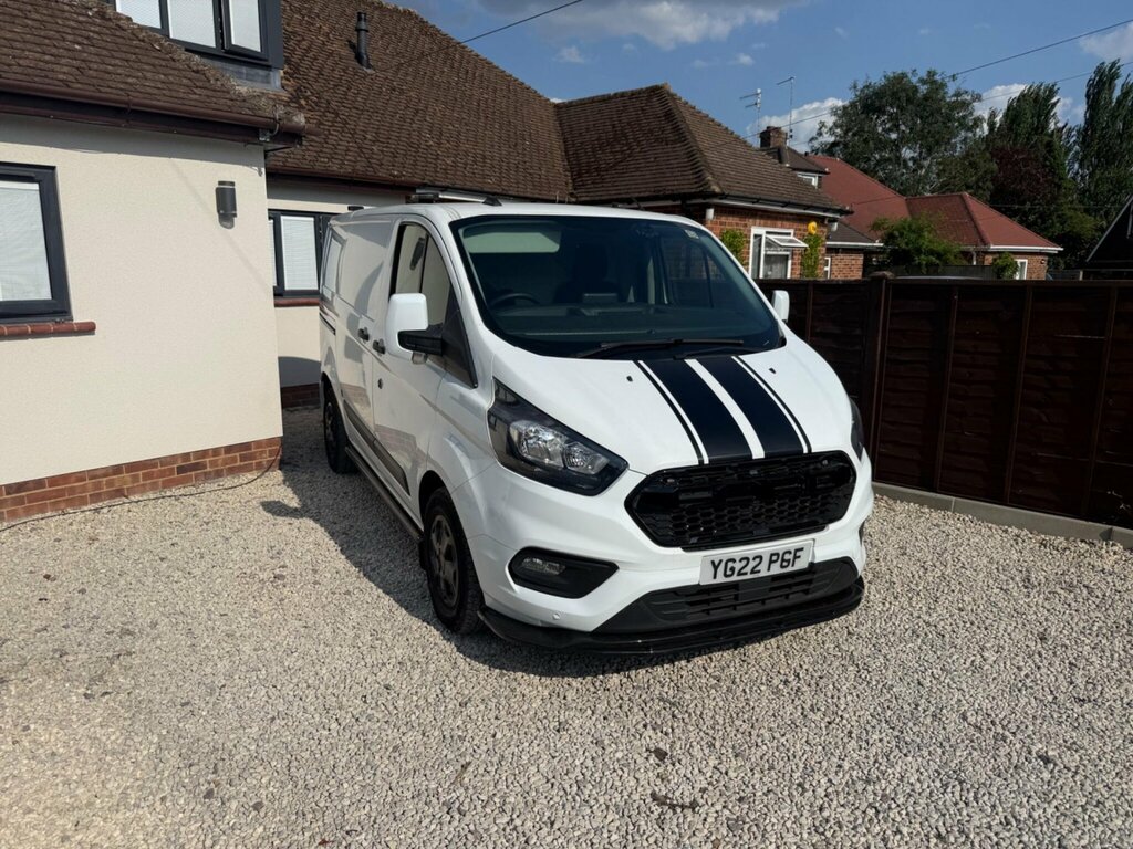 Ford Transit Custom 2.0 320 Ecoblue Leader L1 H1 Euro 6 Ss YG22PGF White #5