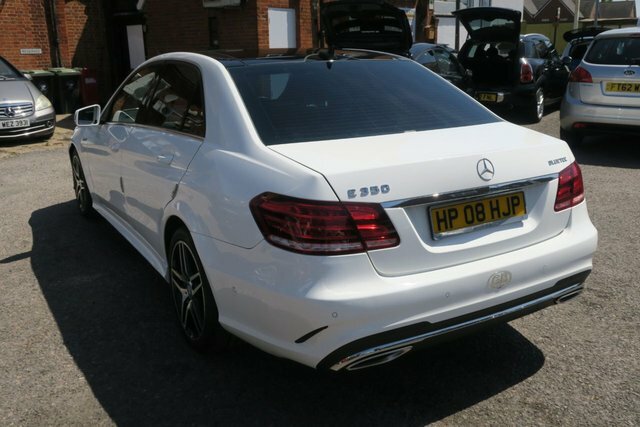 Mercedes-Benz E Class 2013 3.0 E350 V6 Bluetec Amg Sport Saloon Dies White #3