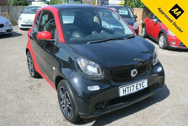 Smart Fortwo Coupe 2017 0.9T Prime Premium Coupe Twinami Black