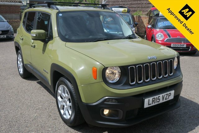 Jeep Renegade 2015 1.6 Multijetii Longitude Suv Manua Green