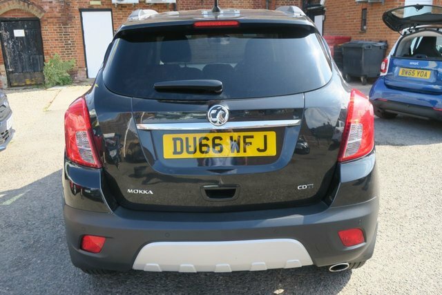 Vauxhall Mokka 2016 1.6 Cdti Se Suv 2Wd Euro 6 Black #6