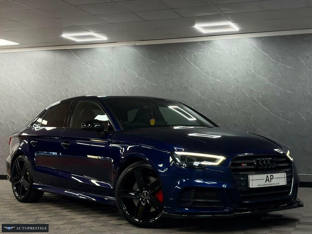 Audi S3 2.0 Tfsi Black Edition S Tronic Quattro Euro 6 S Blue