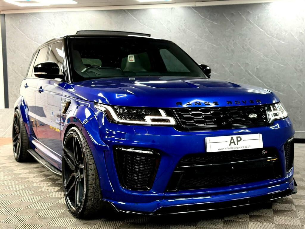 Land Rover Range Rover Sport 5.0 P575 V8 Svr 4Wd Euro 6 Ss Blue #3