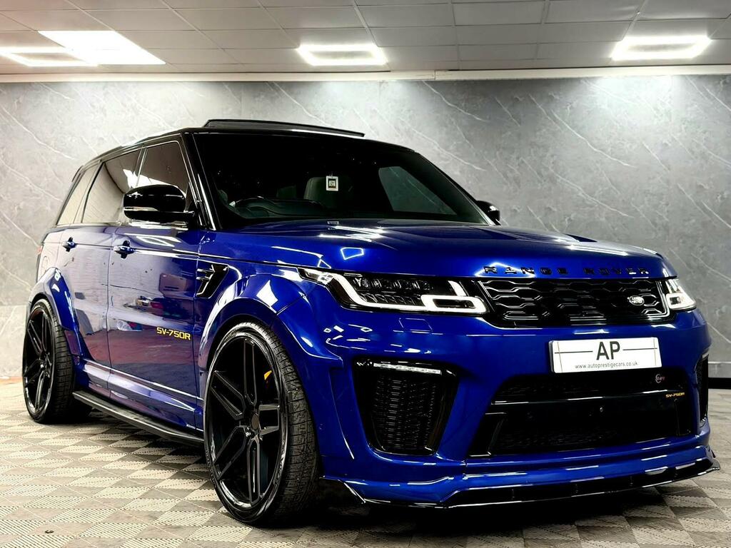 Land Rover Range Rover Sport 5.0 P575 V8 Svr 4Wd Euro 6 Ss Blue