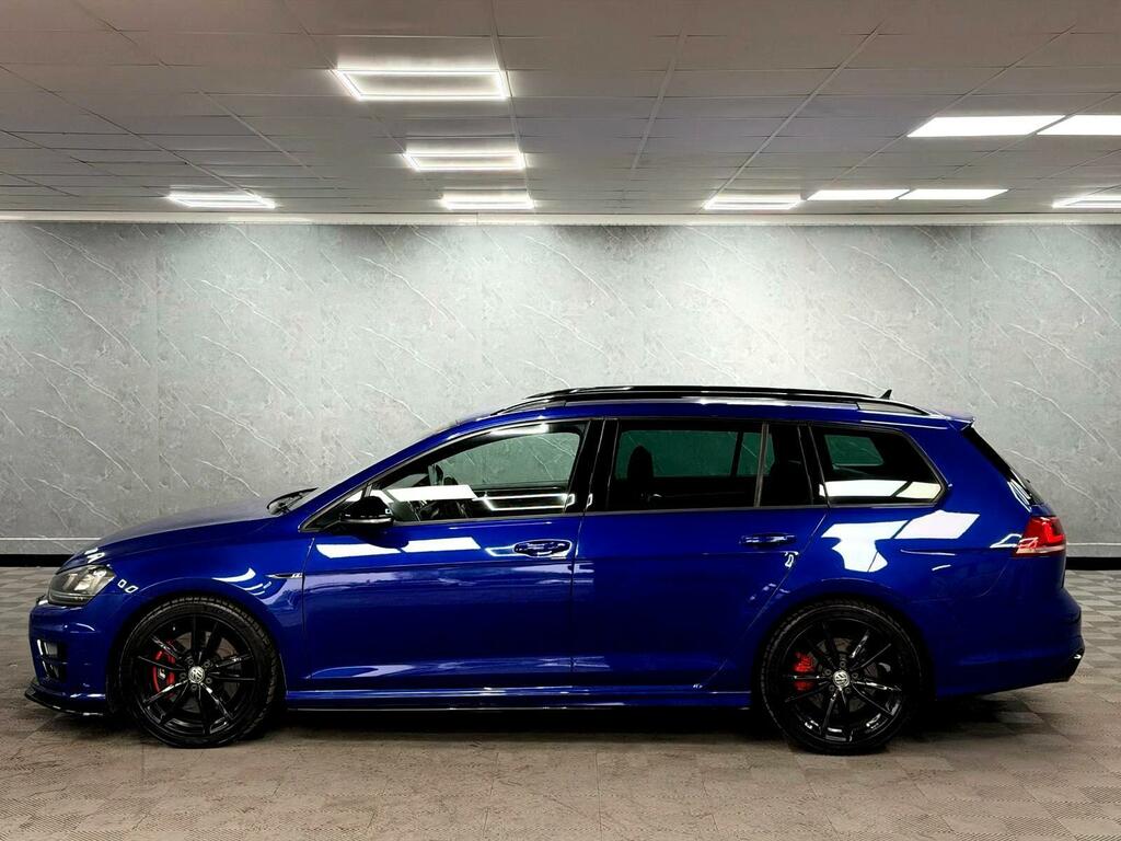 Volkswagen Golf Golf R Blue #10