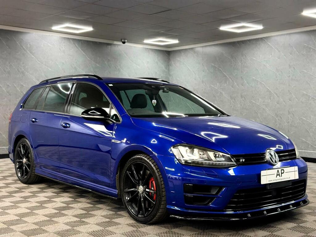 Volkswagen Golf Golf R Blue #23