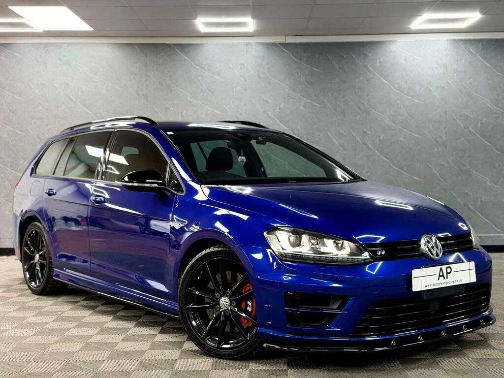 Volkswagen Golf Golf R Blue #2