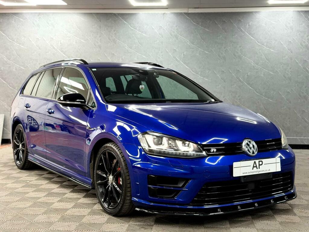 Volkswagen Golf Golf R Blue #3
