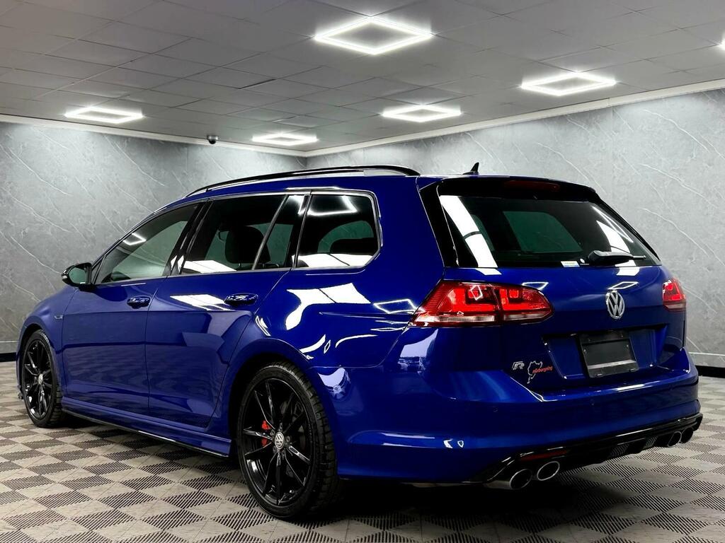 Volkswagen Golf Golf R Blue #12