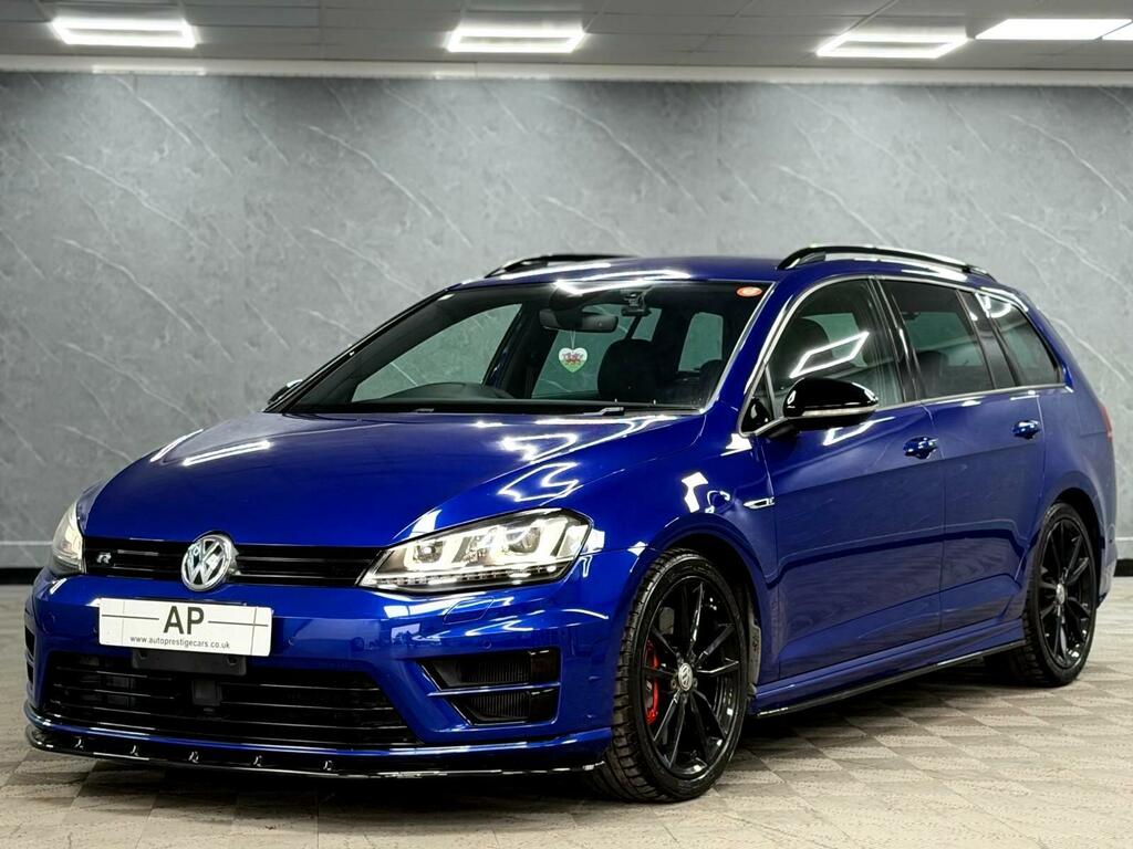 Volkswagen Golf Golf R Blue #8