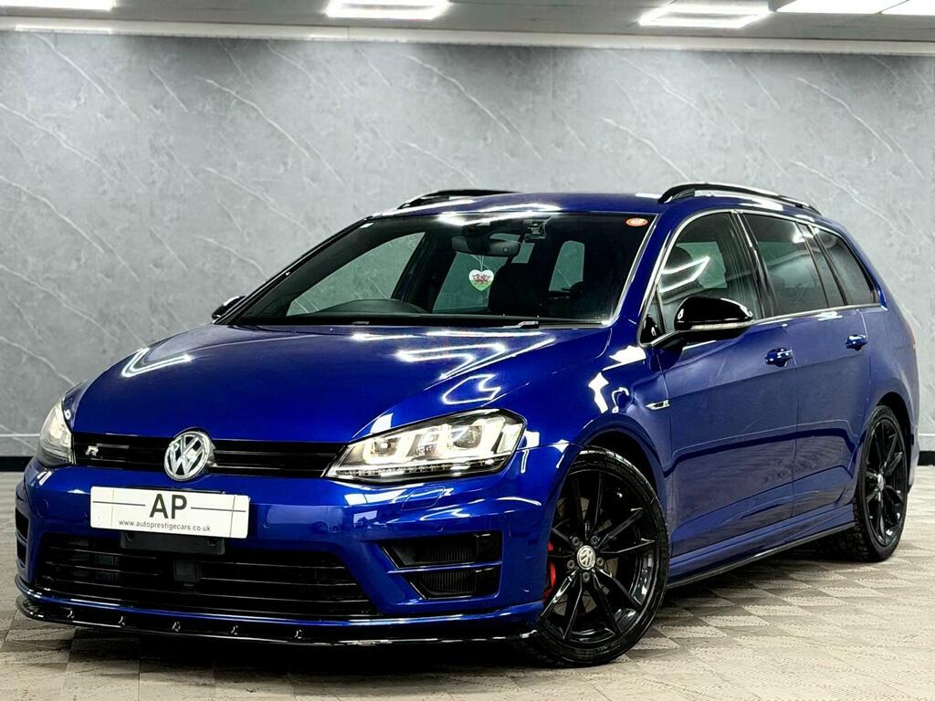 Volkswagen Golf Golf R Blue #5
