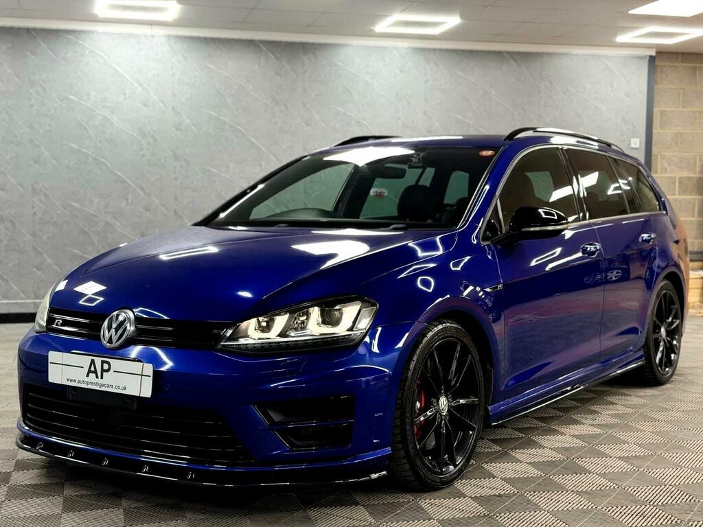 Volkswagen Golf Golf R Blue #14