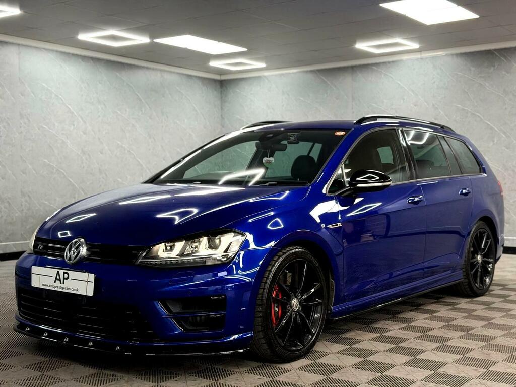 Volkswagen Golf Golf R Blue #11