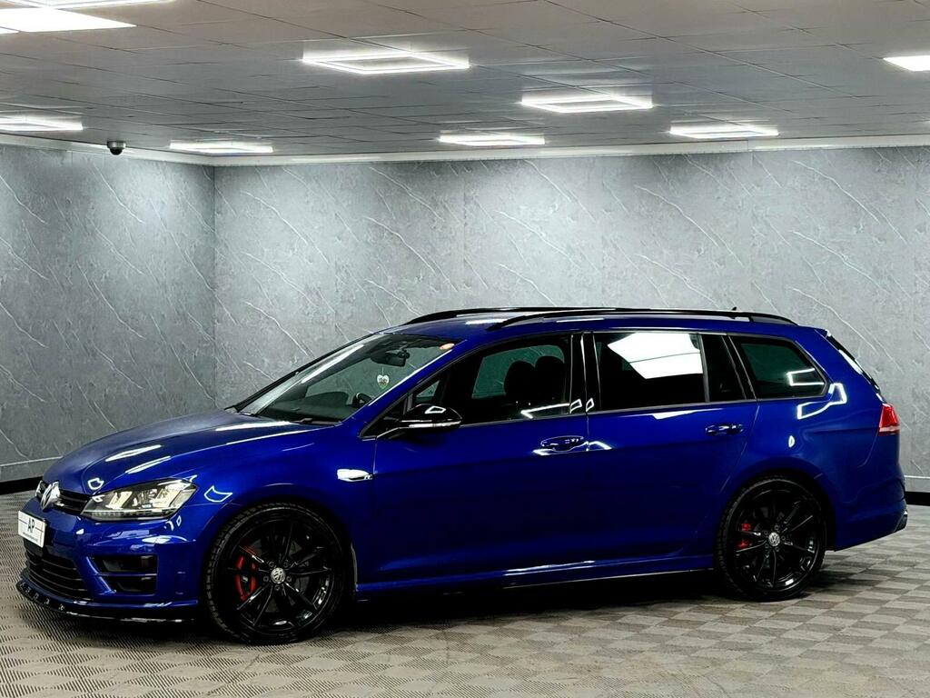 Volkswagen Golf Golf R Blue #9