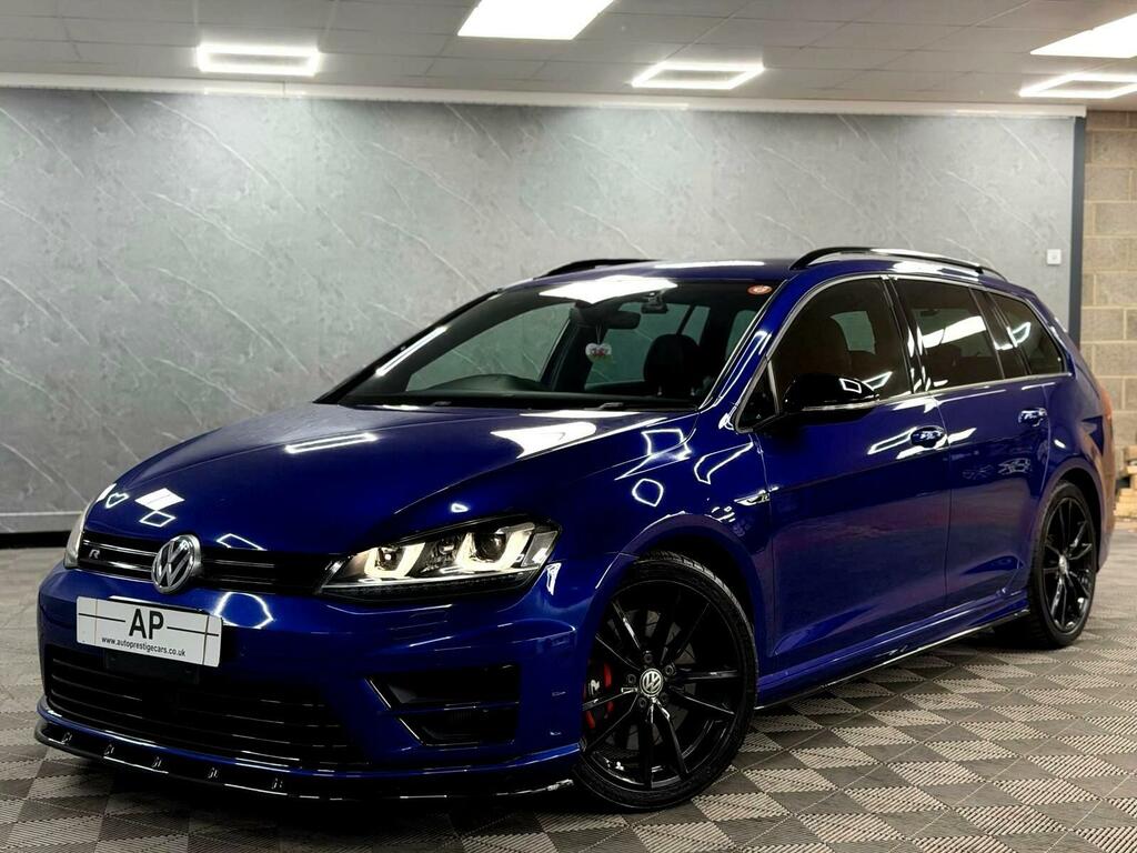 Volkswagen Golf Golf R Blue #13