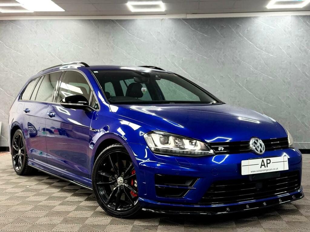 Volkswagen Golf Golf R Blue #1