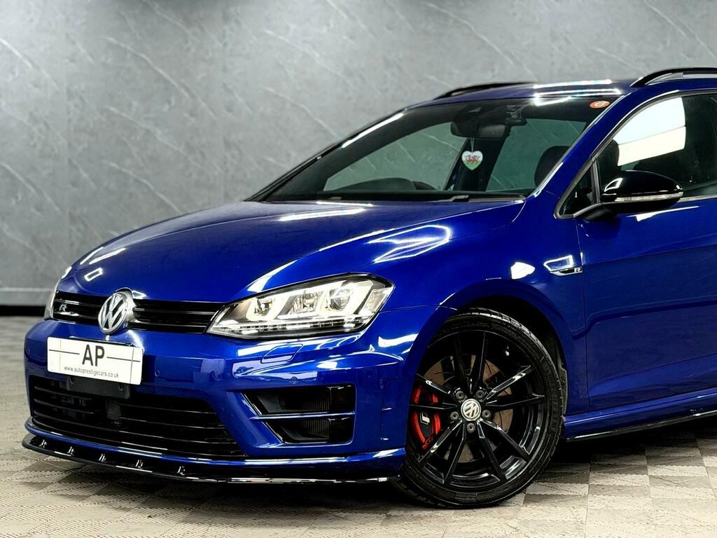 Volkswagen Golf Golf R Blue #7