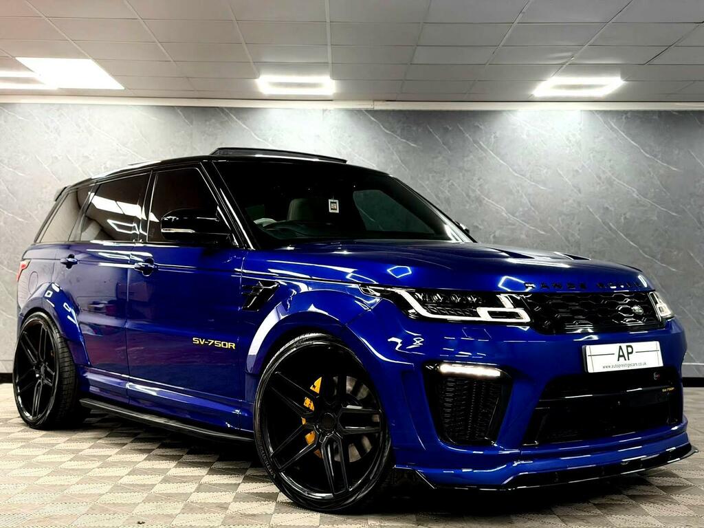 Land Rover Range Rover Sport 5.0 P575 V8 Svr 4Wd Euro 6 Ss K7HNX Blue #3