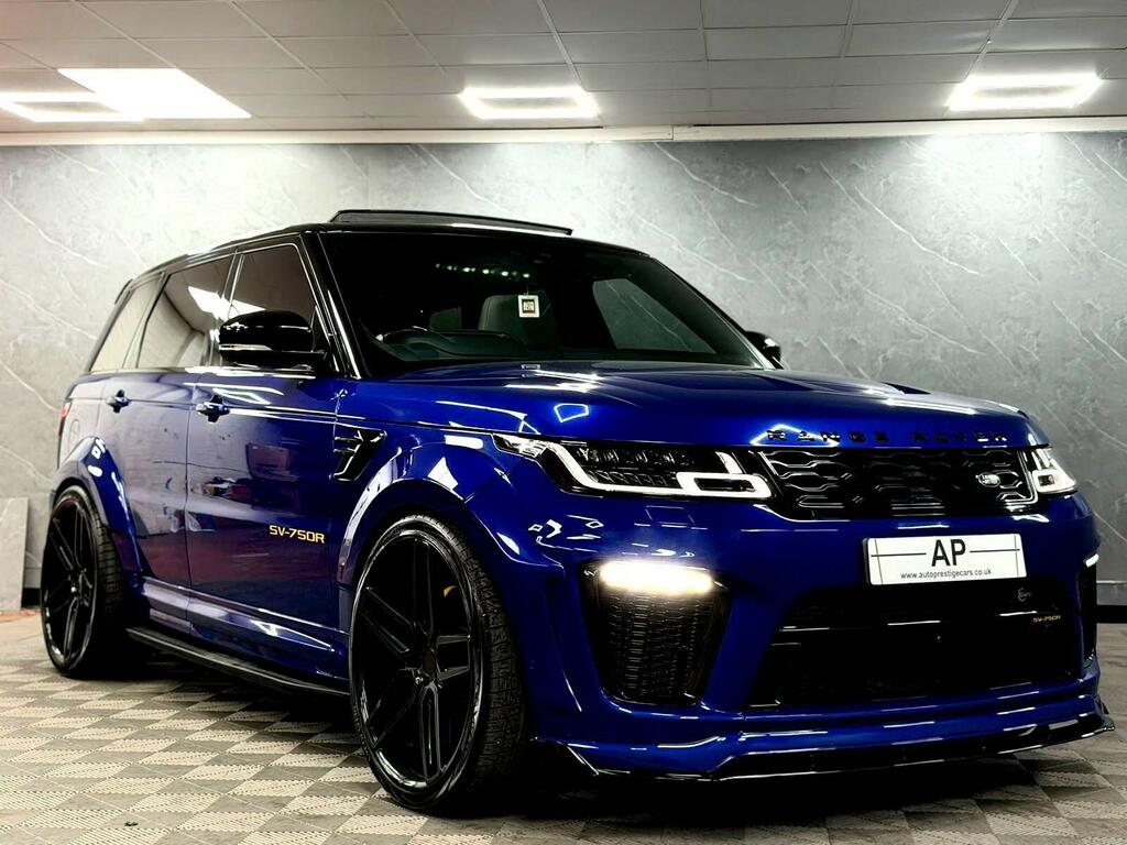Land Rover Range Rover Sport 5.0 P575 V8 Svr 4Wd Euro 6 Ss Blue