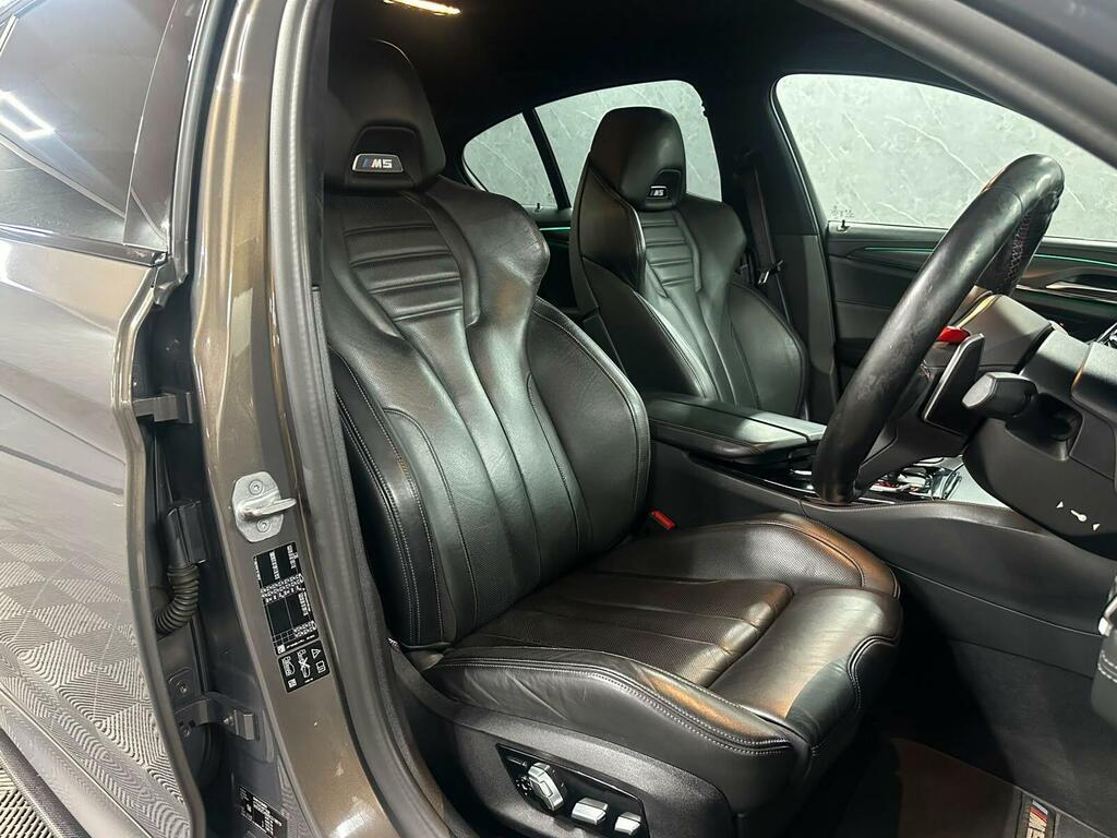 BMW M5 4.4I V8 Competition Saloon Steptronic X Silver #17