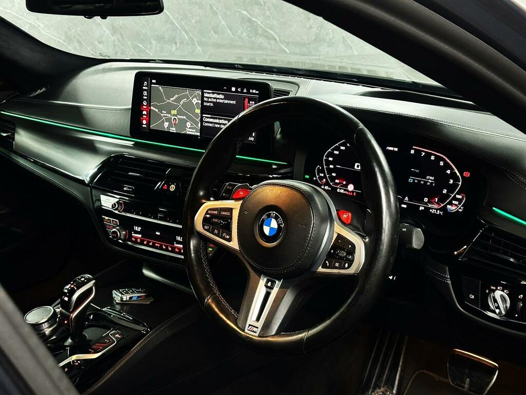 BMW M5 4.4I V8 Competition Saloon Steptronic X Silver #18