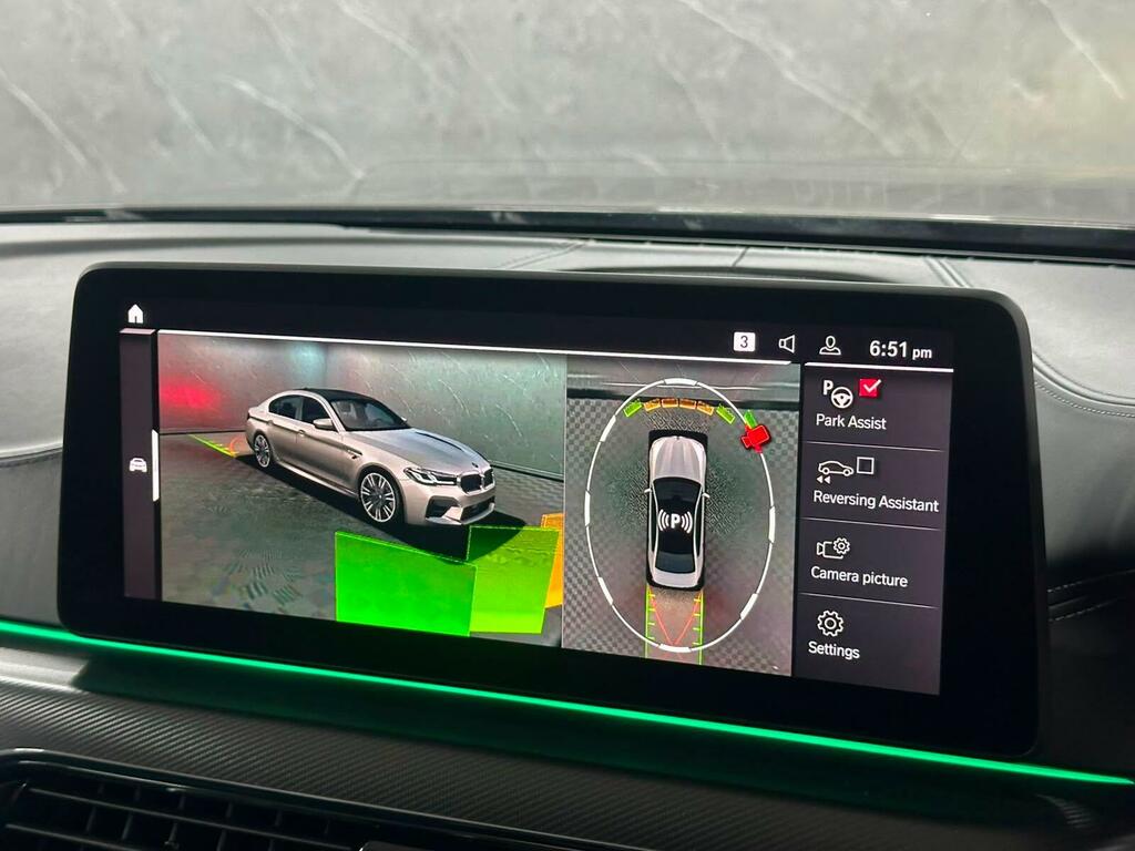BMW M5 4.4I V8 Competition Saloon Steptronic X Silver #24