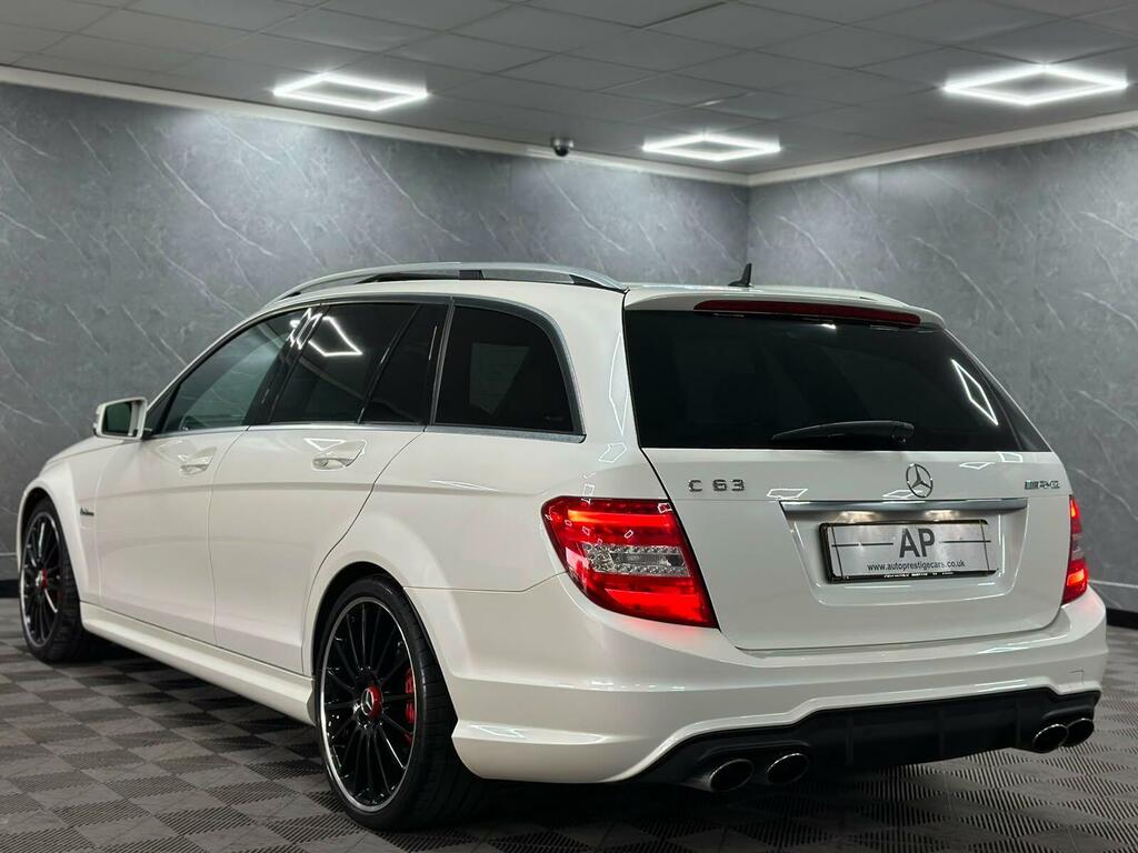 Mercedes-Benz C Class 6.3 C63 V8 Amg Spds Mct Euro 5 White #5