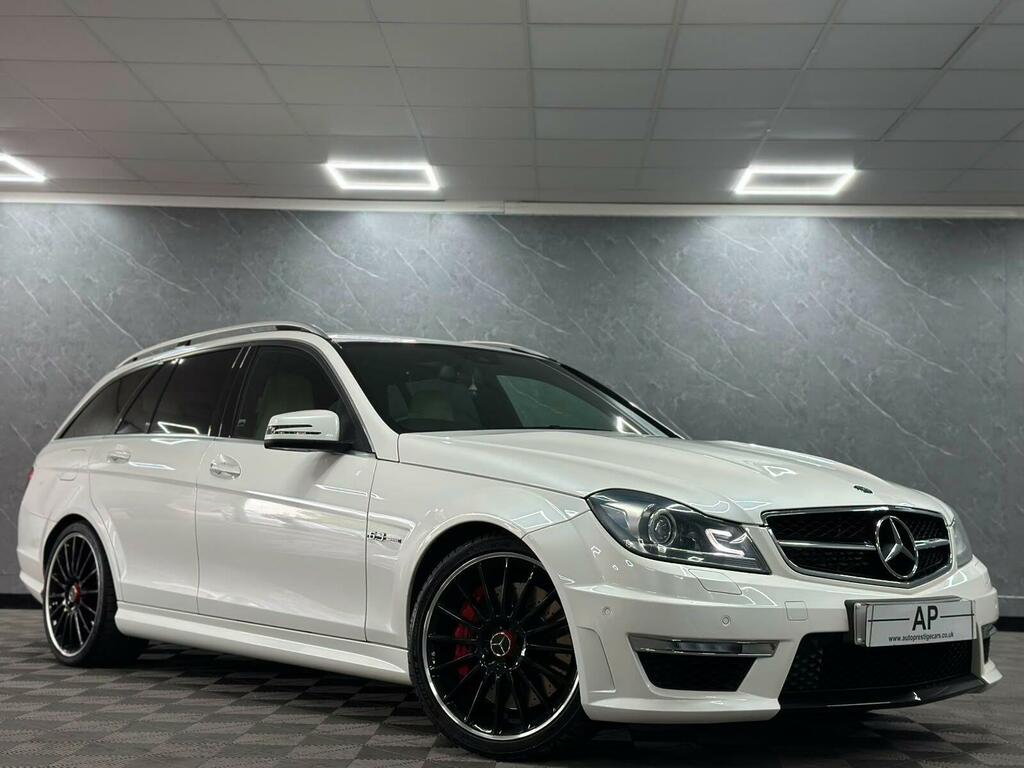 Mercedes-Benz C Class 6.3 C63 V8 Amg Spds Mct Euro 5 White