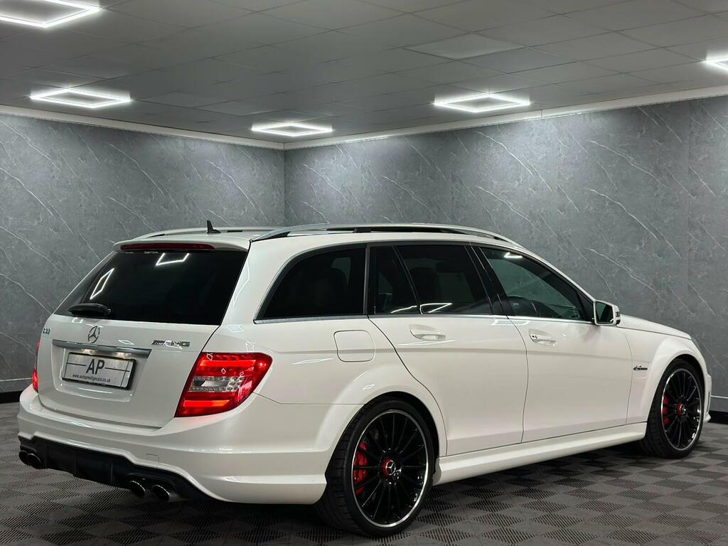 Mercedes-Benz C Class 6.3 C63 V8 Amg Spds Mct Euro 5 White #3