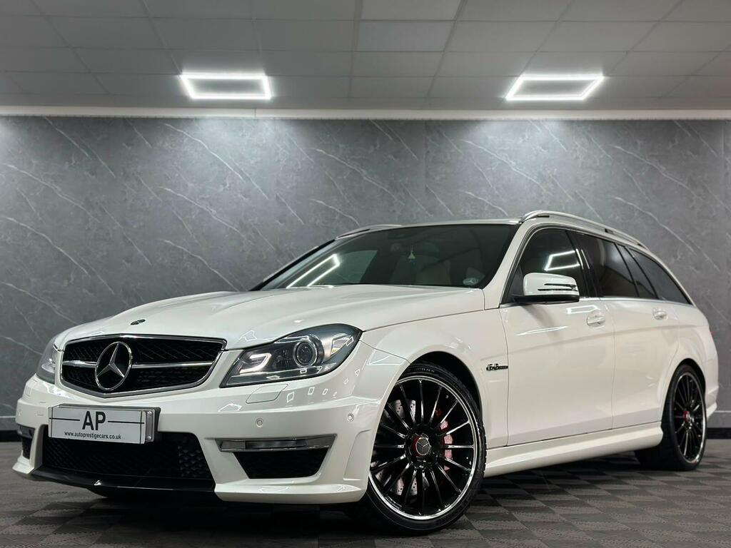 Mercedes-Benz C Class 6.3 C63 V8 Amg Spds Mct Euro 5 White #2