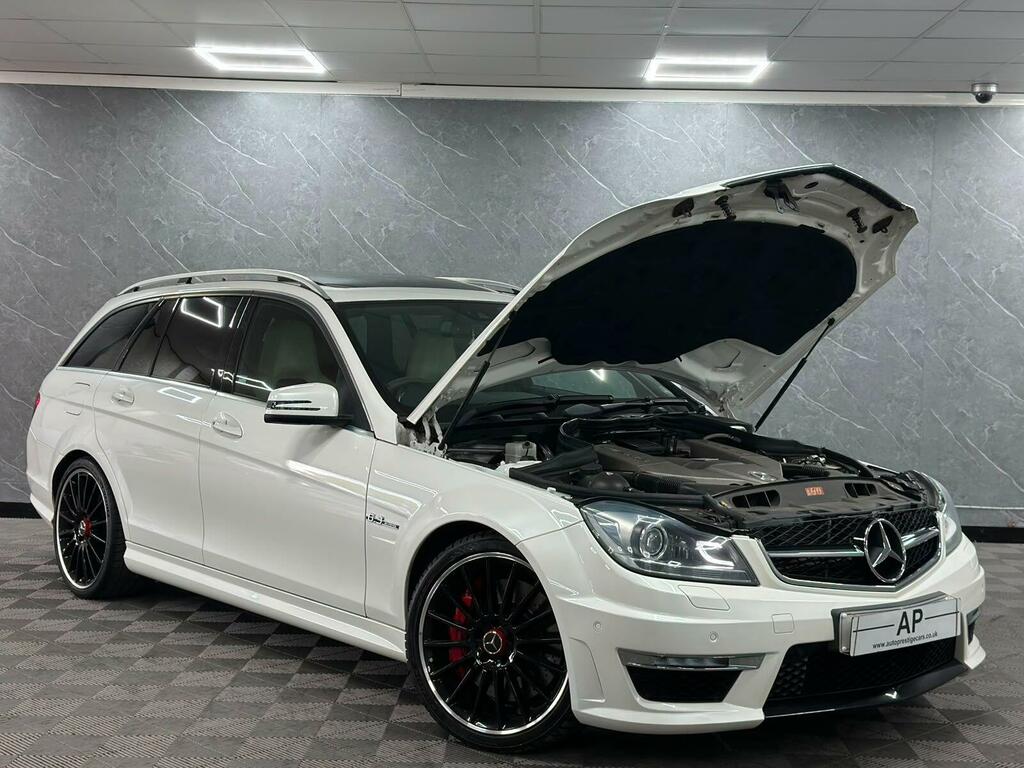 Mercedes-Benz C Class 6.3 C63 V8 Amg Spds Mct Euro 5 White #6