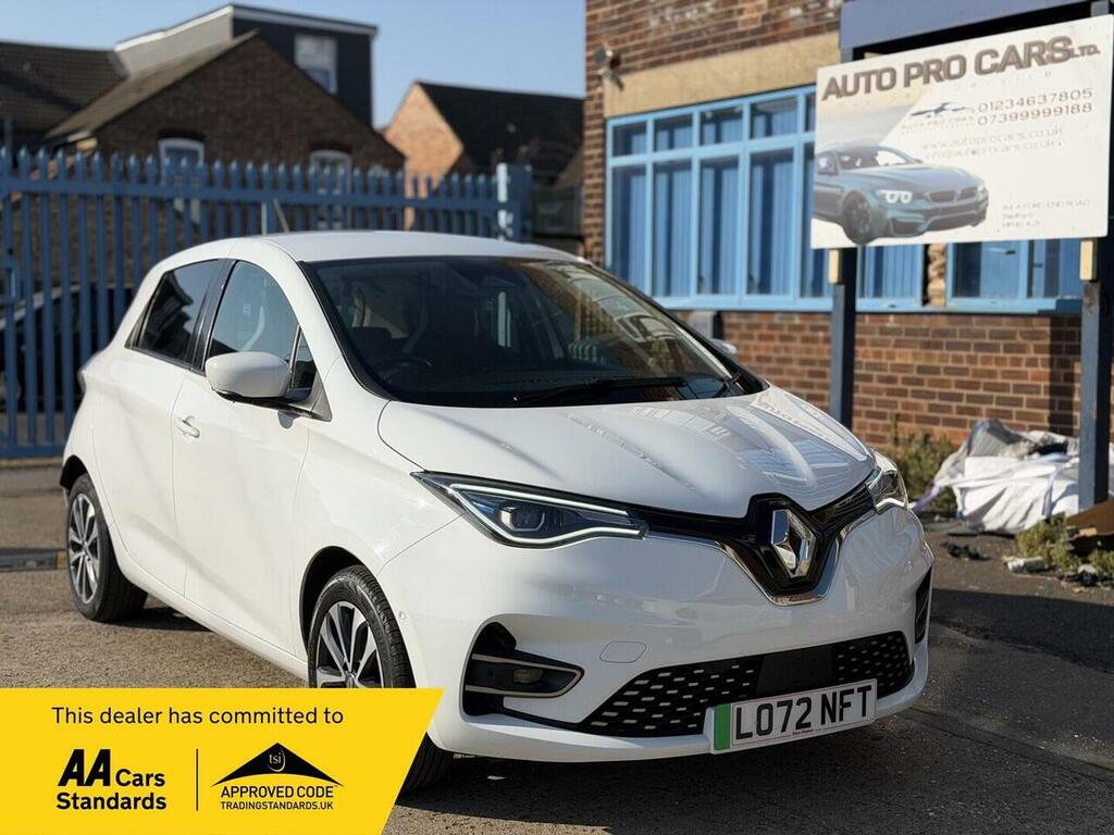 Renault Zoe R135 Ev50 52Kwh Gt Line Rapid Charge White