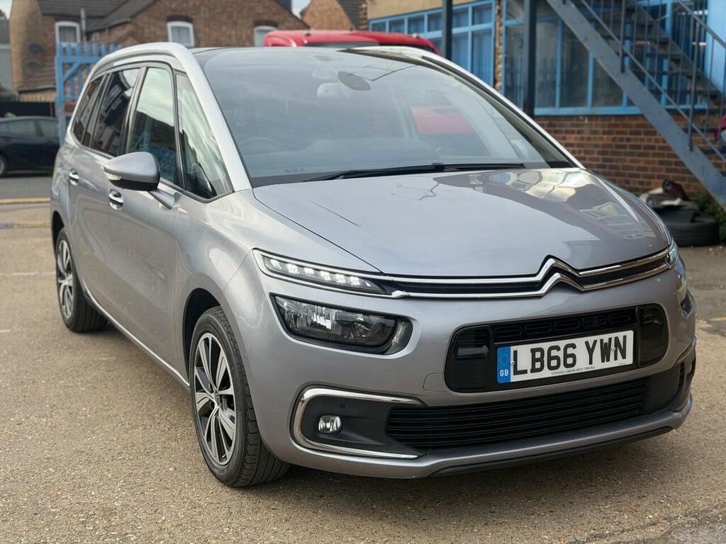 Citroen Grand C4 Picasso 1.6 Bluehdi Flair Euro 6 Ss LB66YWN Grey #2