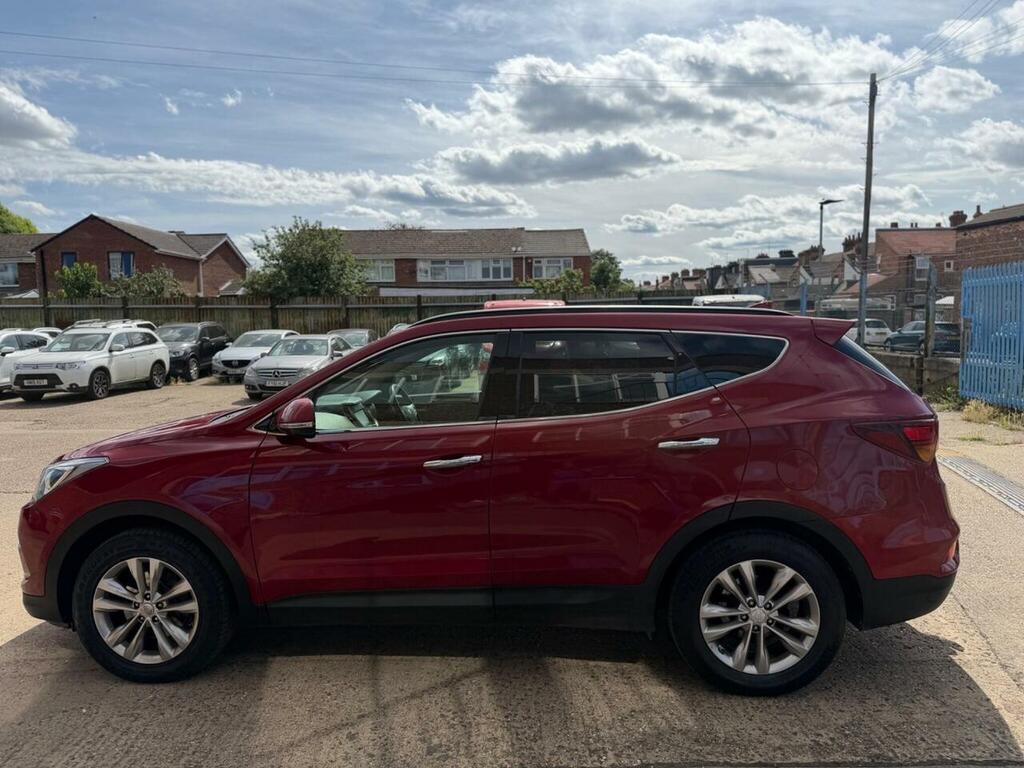 Hyundai Santa Fe 2016 2.2 Crdi Blue Drive Premium Se Suv White #9
