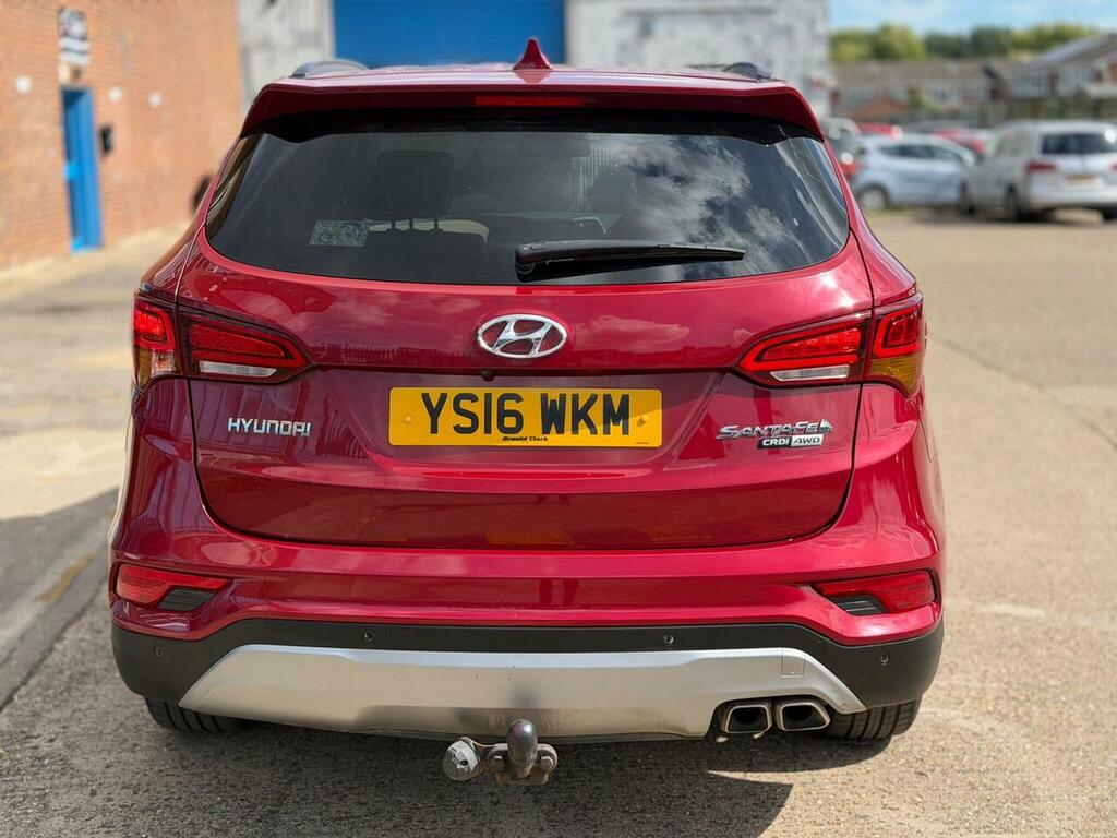 Hyundai Santa Fe 2.2 Crdi Blue Drive Premium 4Wd Euro 6 Ss Red #6