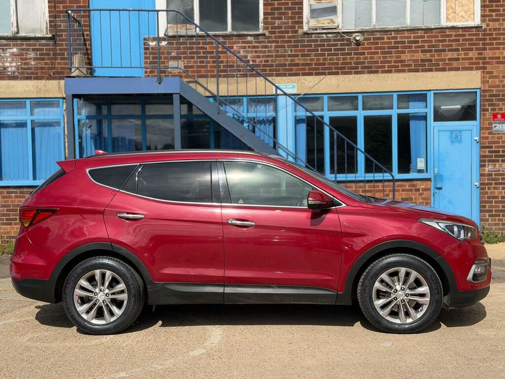 Hyundai Santa Fe 2016 2.2 Crdi Blue Drive Premium Se Suv White #8
