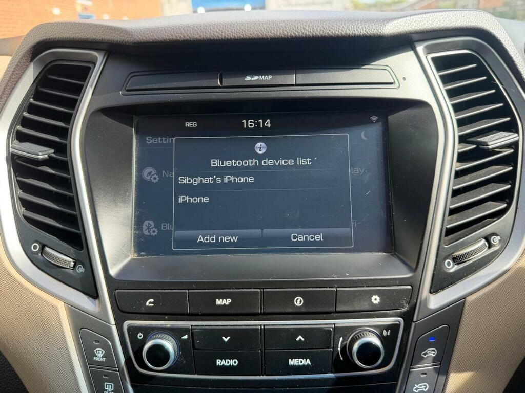 Hyundai Santa Fe 2016 2.2 Crdi Blue Drive Premium Se Suv White #51