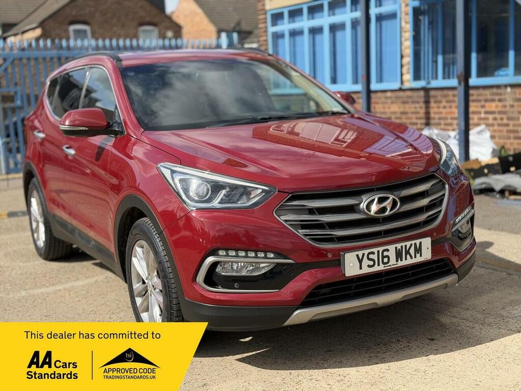 Hyundai Santa Fe 2.2 Crdi Blue Drive Premium 4Wd Euro 6 Ss Red