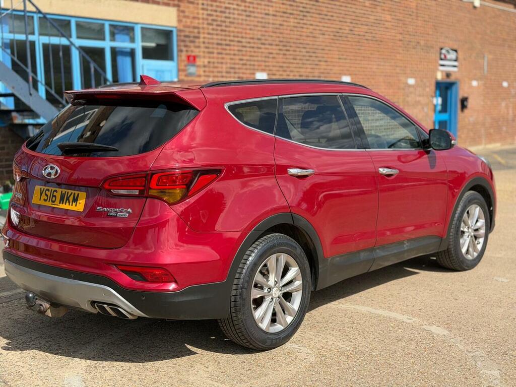 Hyundai Santa Fe 2.2 Crdi Blue Drive Premium 4Wd Euro 6 Ss Red #5