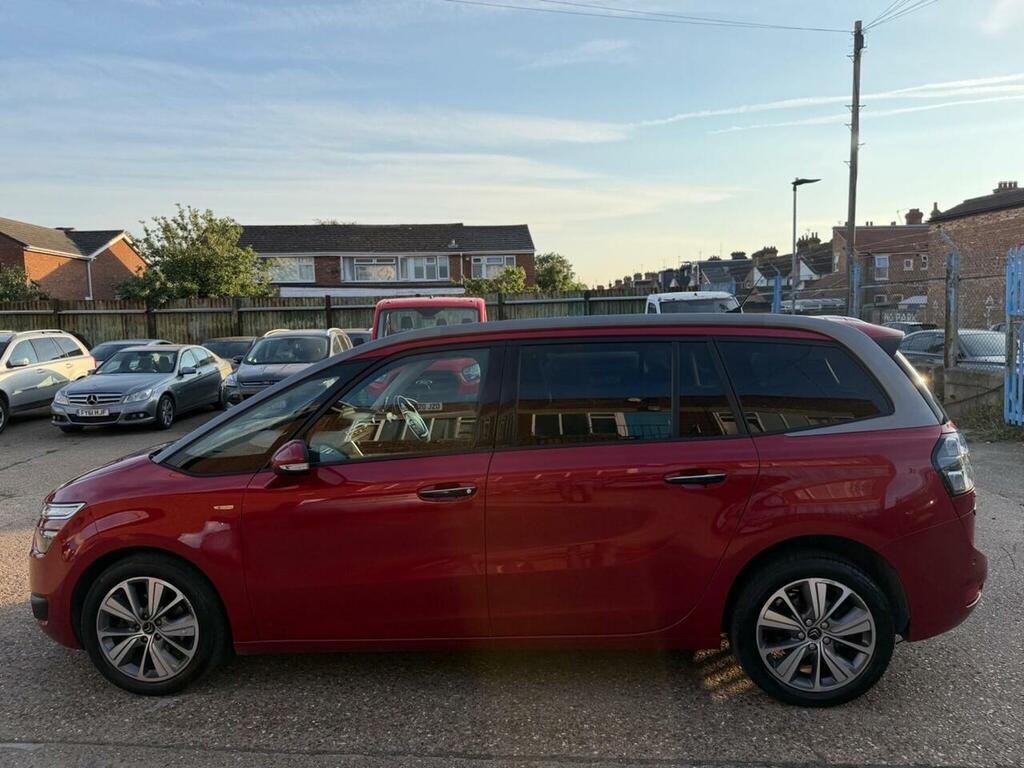 Citroen Grand C4 Picasso 1.6 Bluehdi Exclusive Eat6 Euro 6 Ss Red #4