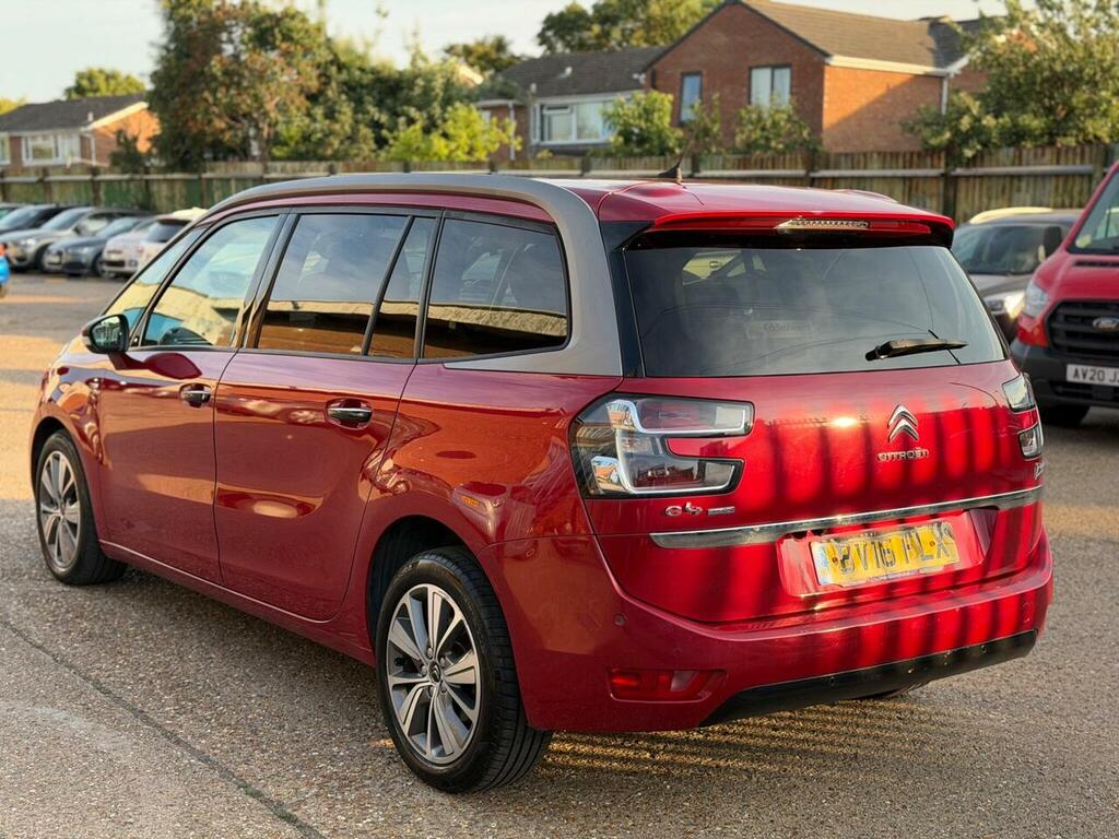 Citroen Grand C4 Picasso 1.6 Bluehdi Exclusive Eat6 Euro 6 Ss Red #6