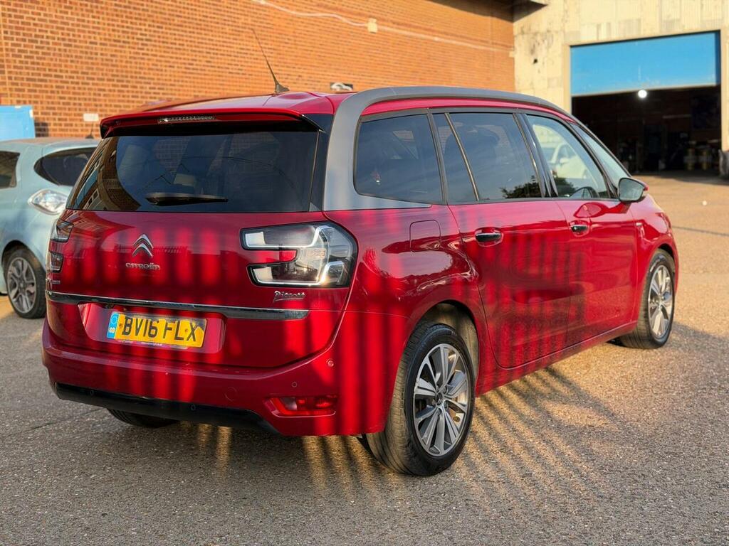 Citroen Grand C4 Picasso 1.6 Bluehdi Exclusive Eat6 Euro 6 Ss Red #5