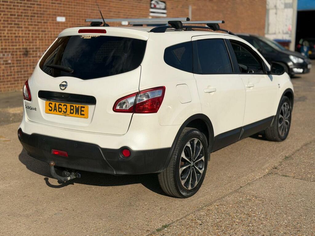 Nissan Qashqai+2 2.0 360 Cvt 4Wd Euro 5 White #4
